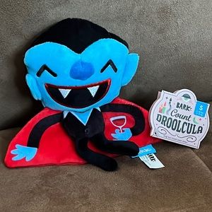 BarkBox Count Droolcula Dog Toy Size S Halloween Dracula